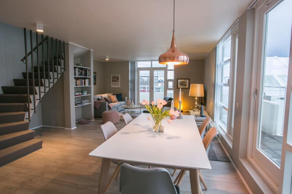 Ferienwohnung Penthouse Downtown With Free Parking Reykjavík Exterior foto