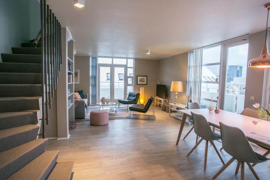 Ferienwohnung Penthouse Downtown With Free Parking Reykjavík Exterior foto