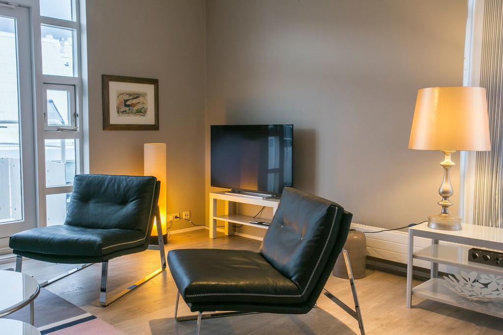 Ferienwohnung Penthouse Downtown With Free Parking Reykjavík Exterior foto